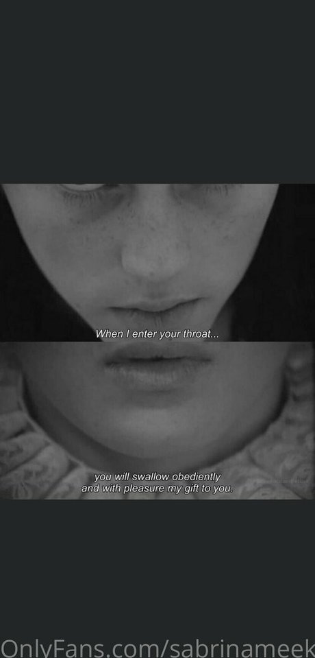 sabrinameek OnlyFans Leaks Nacktbilder
