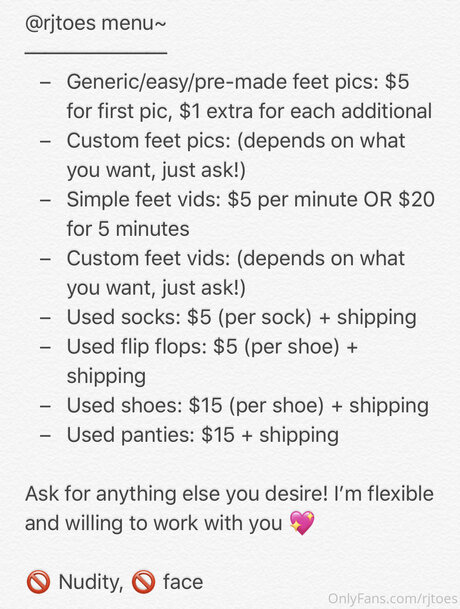 Rjtoes Brüste OnlyFans