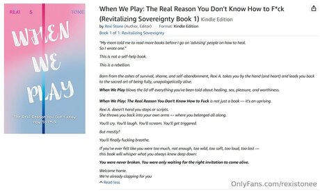 Rexistonee Nacktbilder von OnlyFans geleakt