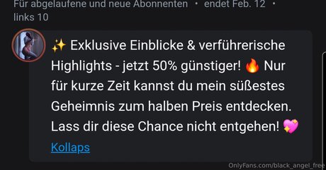 Black Angel Free Nacktbilder auf OnlyFans