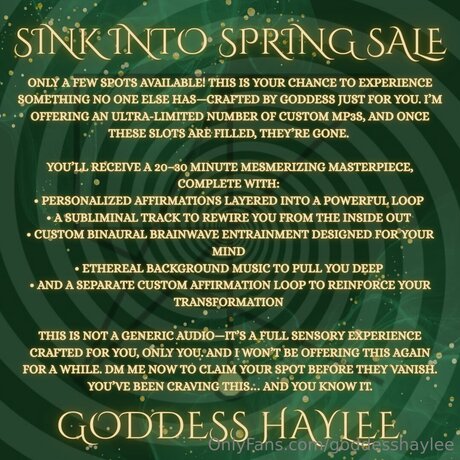 Goddesshaylee OnlyFans Sex Leak