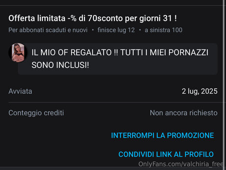 Valchiria Free XXX Leak OnlyFans