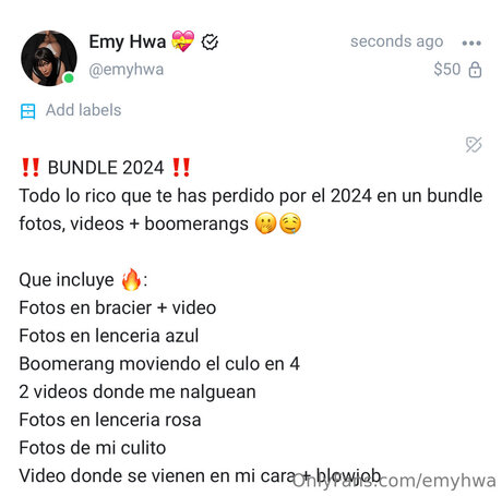 Emyhwa OnlyFans Star