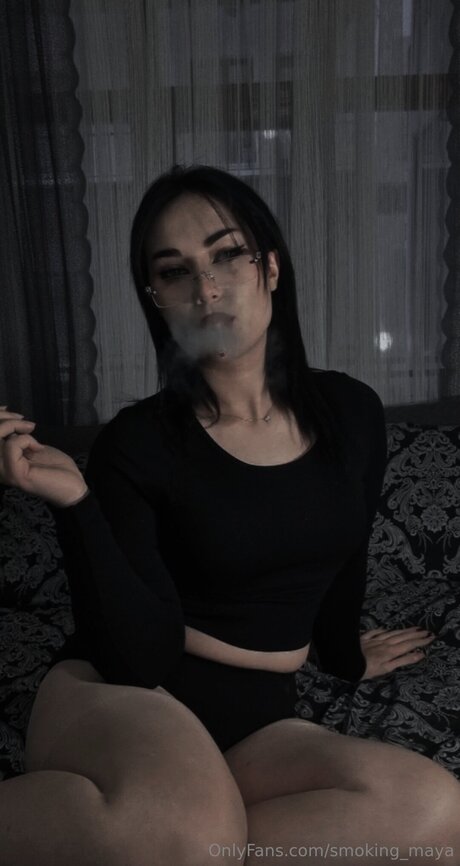 Smoking Maya OnlyFans Leaks Sex