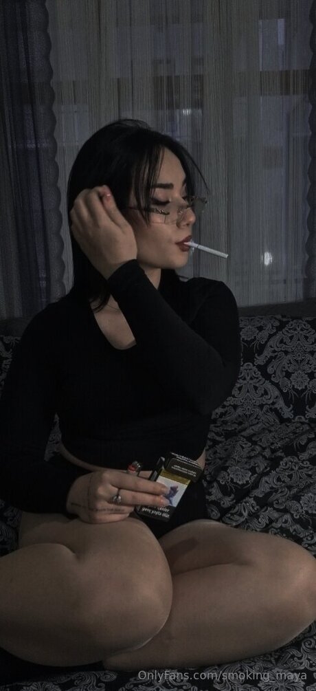 Smoking Maya OnlyFans Star