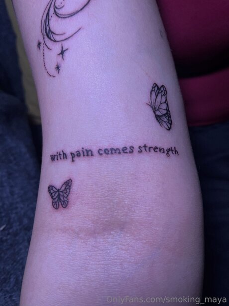 Smoking Maya OnlyFans Star