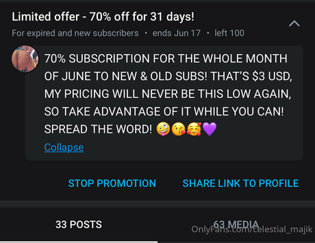 Celestial Majik Leaked OnlyFans Content