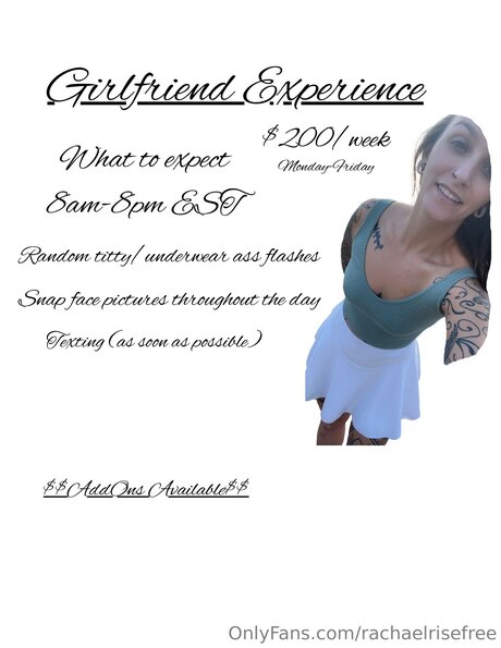 Rachaelrisefree Nacktbilder-Leaks von OnlyFans