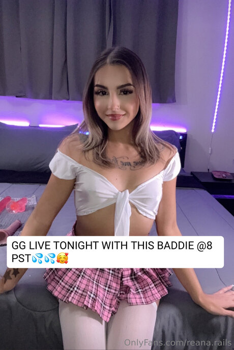 Reana Rails OnlyFans Striptease