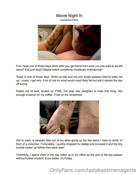 Ladykassmenagerie OnlyFans geleakt