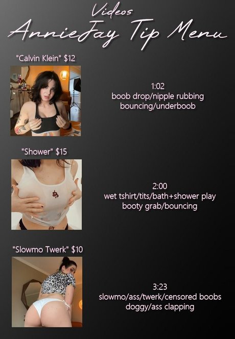 AnnieJay OnlyFans Leaks Nacktbilder