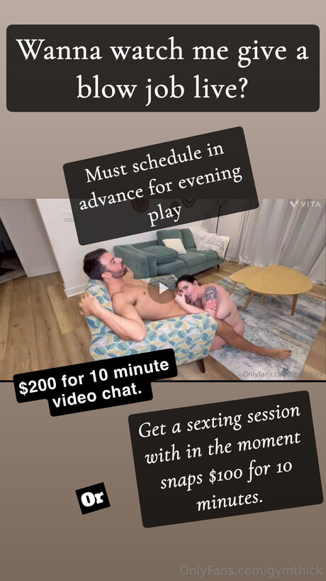 Gymthick Nacktbilder von OnlyFans