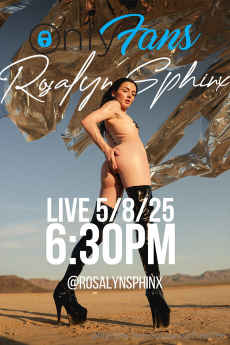 Rosalynsphinxfree OnlyFans Dirtyship geleakt