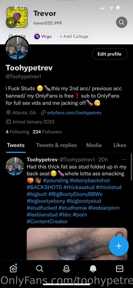 Toohypetrev Nackt auf OnlyFans Leak