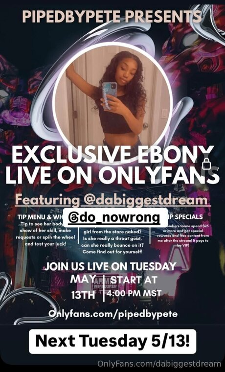 Dabiggestdream OnlyFans Brüste Bild