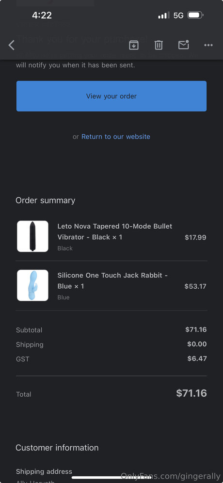 Gingerally Nacktbilder geleakt OnlyFans Nacktporno