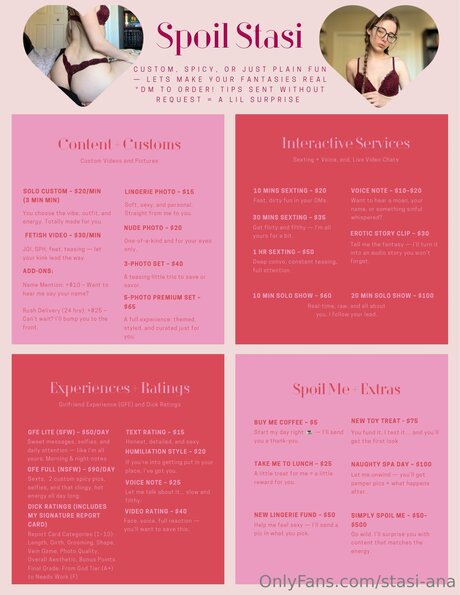 Stasi Ana Nacktbilder von OnlyFans geleakt