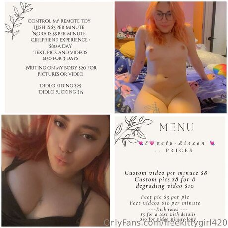 Freekittygirl420 OnlyFans Nacktbilder