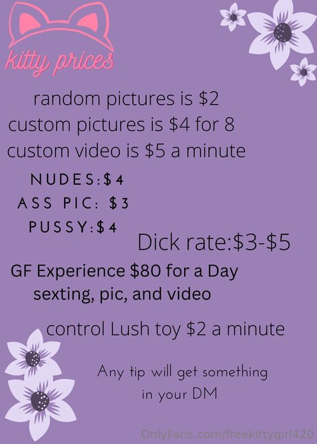 Freekittygirl420 OnlyFans Leak