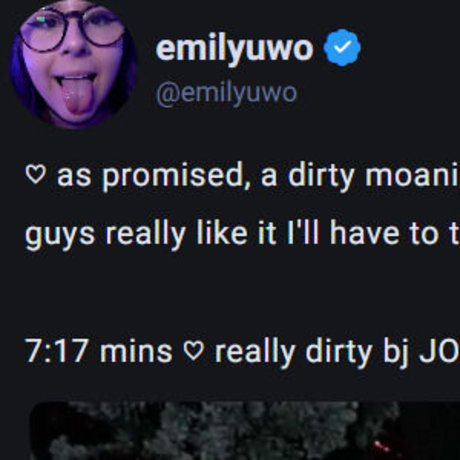 Emilyuwo Leaked OnlyFans Nacktbilder
