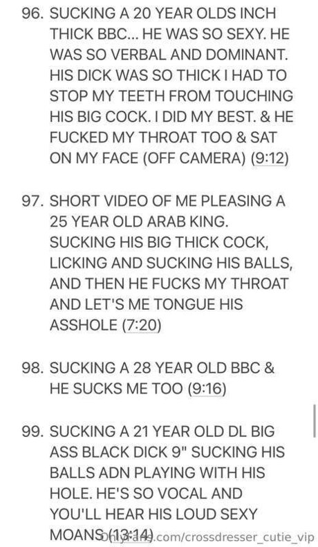 Crossdresser Cutie Vip Joi OnlyFans