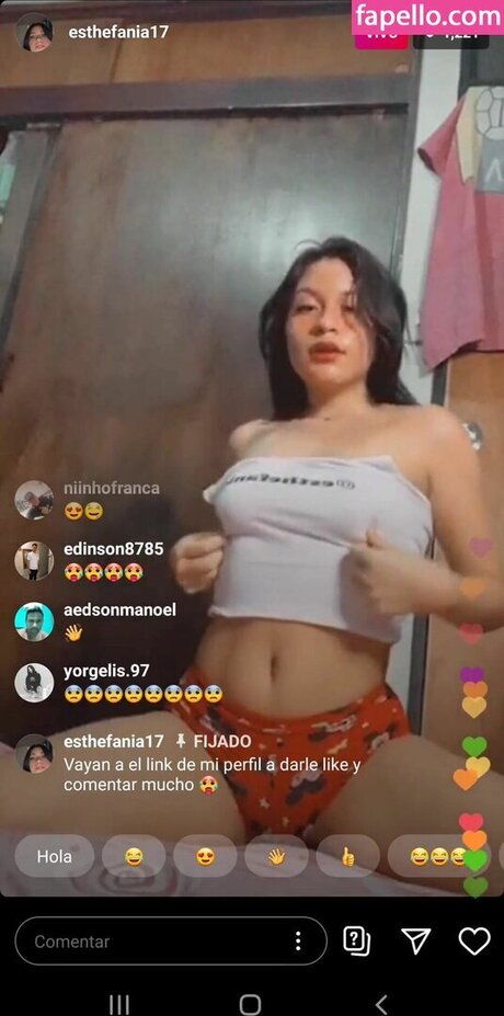 Esthefania17 Nacktbilder von OnlyFans geleakt