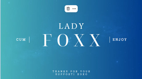 Lady Foxx Neuer OnlyFans Leak