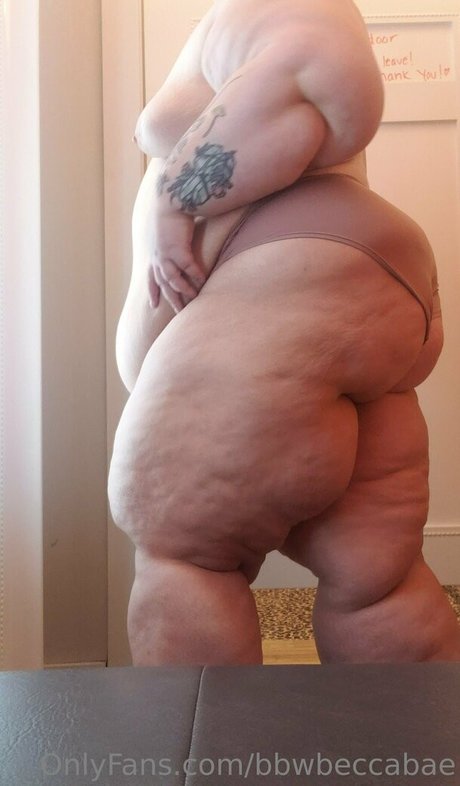 bbwbeccabae OnlyFans Arsch Leak