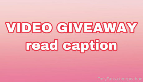 Peaboo OnlyFans Leak