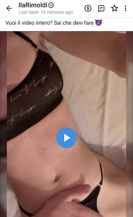 Ilaria Rimoldi OnlyFans Nacktbilder