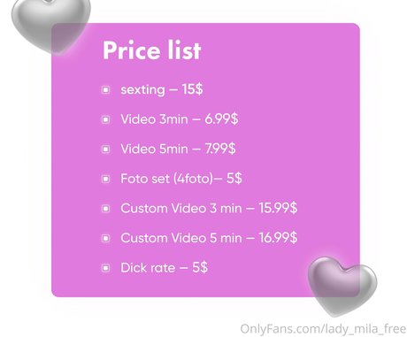 lady mila free OnlyFans Sex Leak