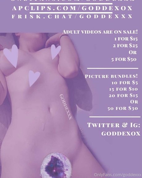 goddexxx OnlyFans Pornografie