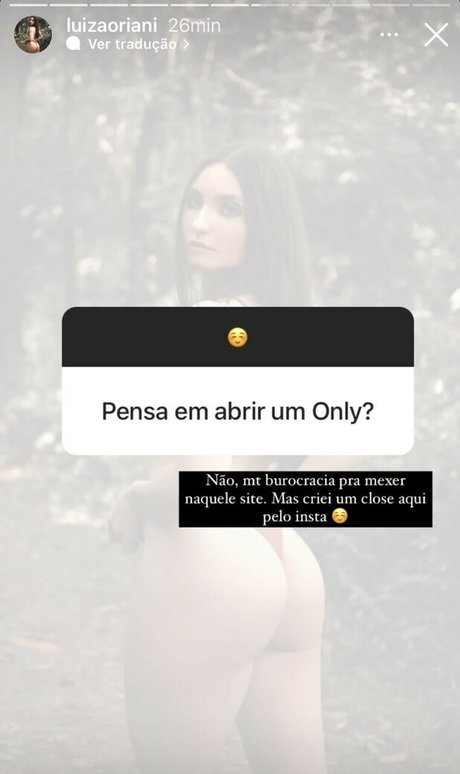 Luiza Oriani OnlyFans Nacktbilder geleakt