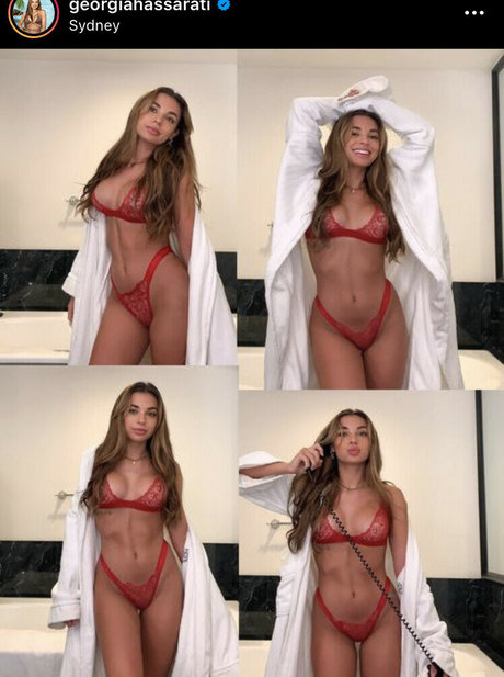 Georgia Hassarati Nacktbilder von OnlyFans geleakt