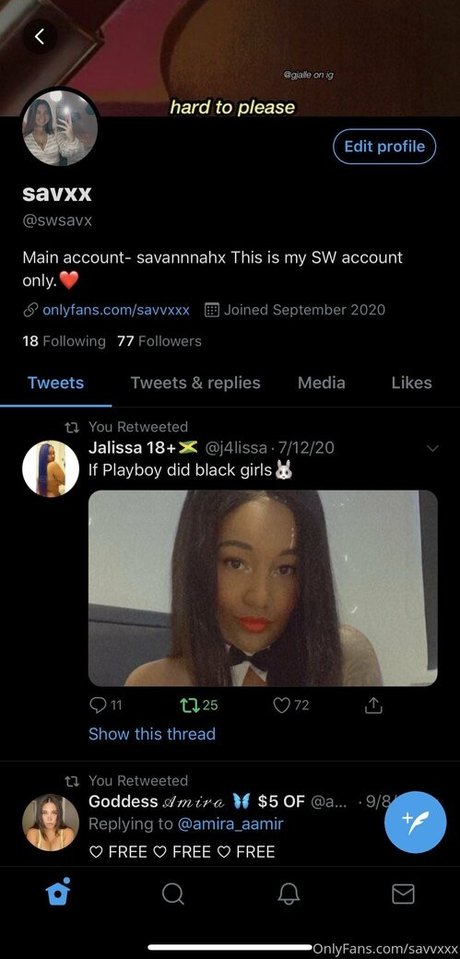savvxxx Leaked OnlyFans Content