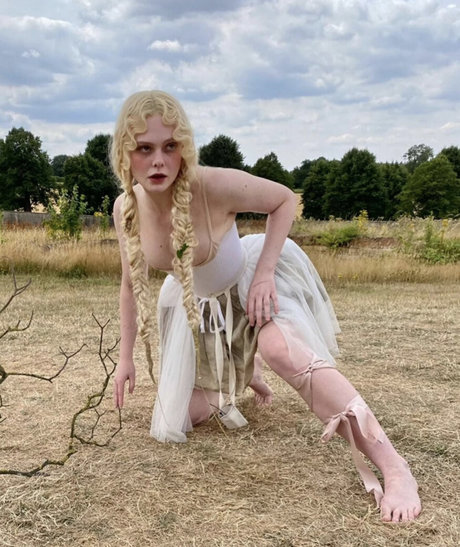 Elle Fanning OnlyFans Striptease