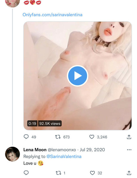 Sarina Valentina Nacktbilder von OnlyFans geleakt