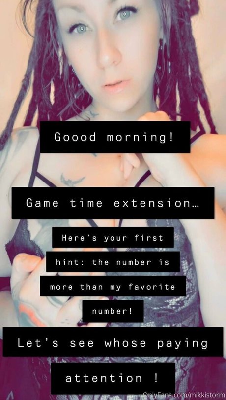 mikkistorm Nacktbilder OnlyFans