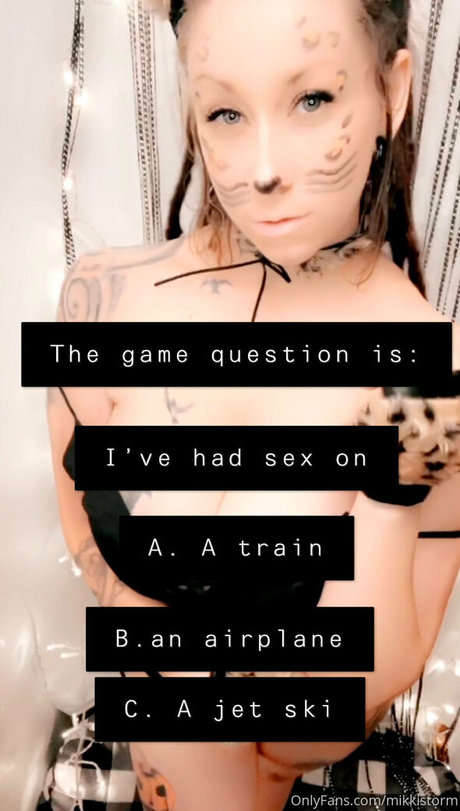 mikkistorm Nacktbilder geleakt OnlyFans