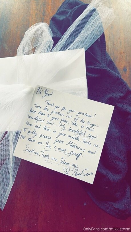 mikkistorm Nacktbilder von OnlyFans