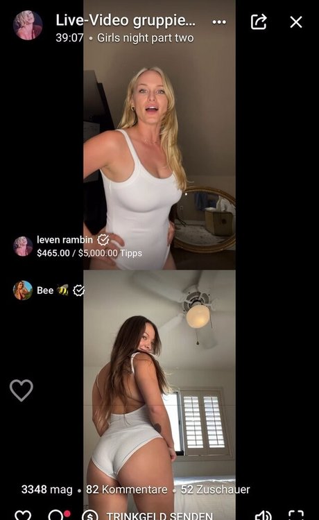 Leven Rambin Nacktbilder von OnlyFans geleakt