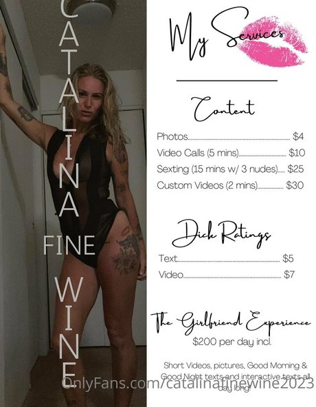 catalinafinewine2023 Nackt OnlyFans