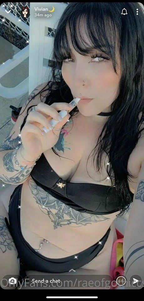 raeofgothiccsunshine OnlyFans Arsch Leak