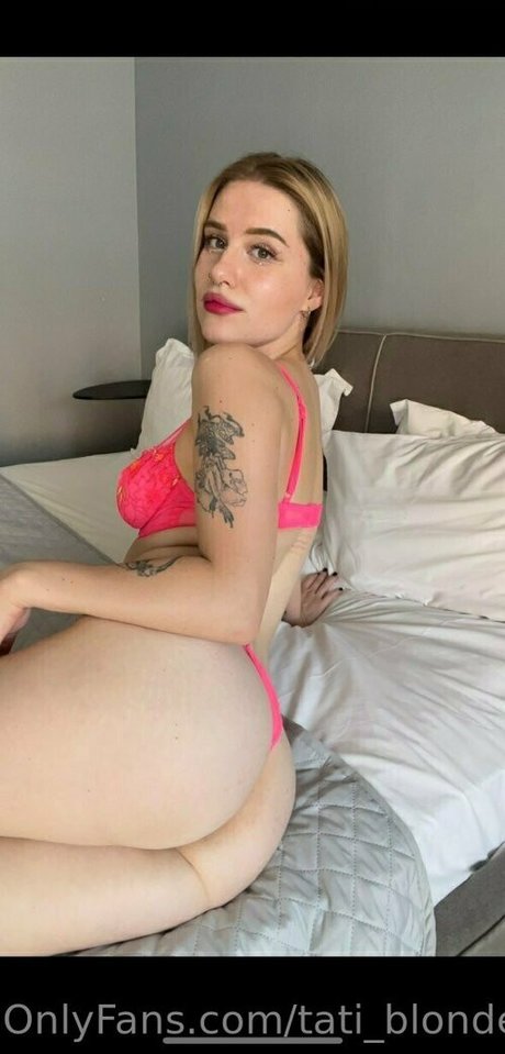 tati blonde Nacktbilder von OnlyFans geleakt