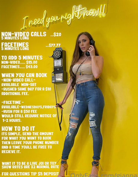 gianna OnlyFans Nackt Leaks