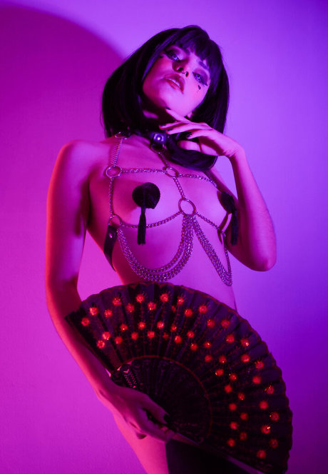 Cyberpunkgirl Leaks von Nacktbildern auf OnlyFans