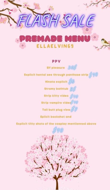 EllaElvin69 OnlyFans Leak