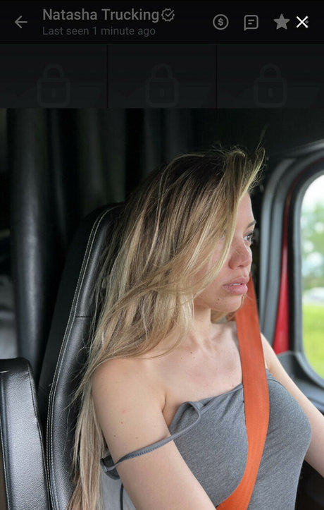 Natasha Trucking Nacktbilder-Leaks von OnlyFans