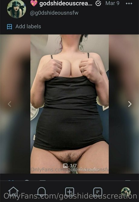 godshideouscreation OnlyFans Nackt Leaks