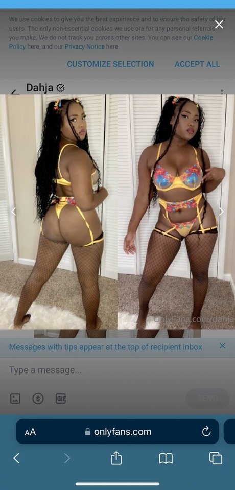 Dahja OnlyFans Brüste Bild